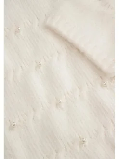 Coccodrillo Sweter ZC5172102EPG-003 Écru Regular Fit