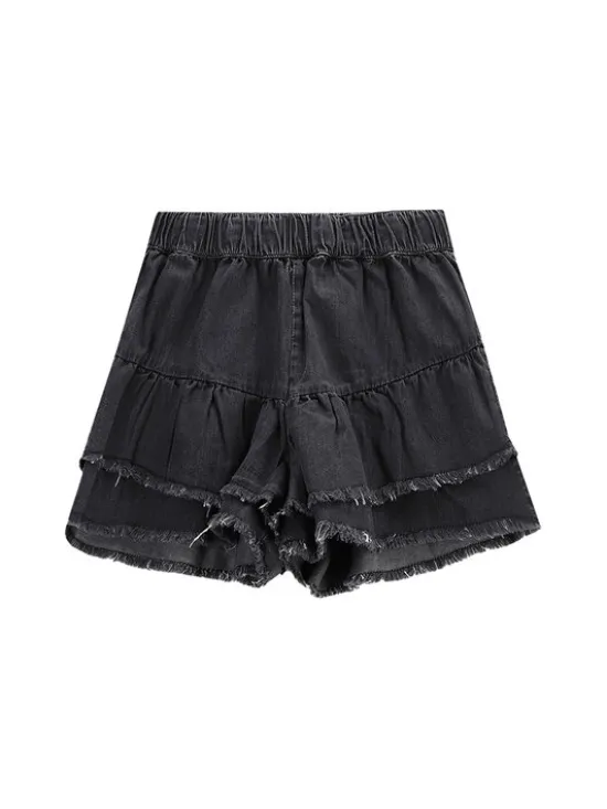 Coccodrillo Szorty jeansowe WC5119401TGJ Czarny Regular Fit