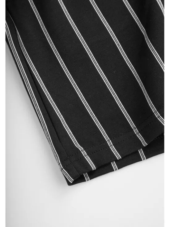 Coccodrillo Szorty materiałowe WC6125501BSG-021 Czarny Regular Fit