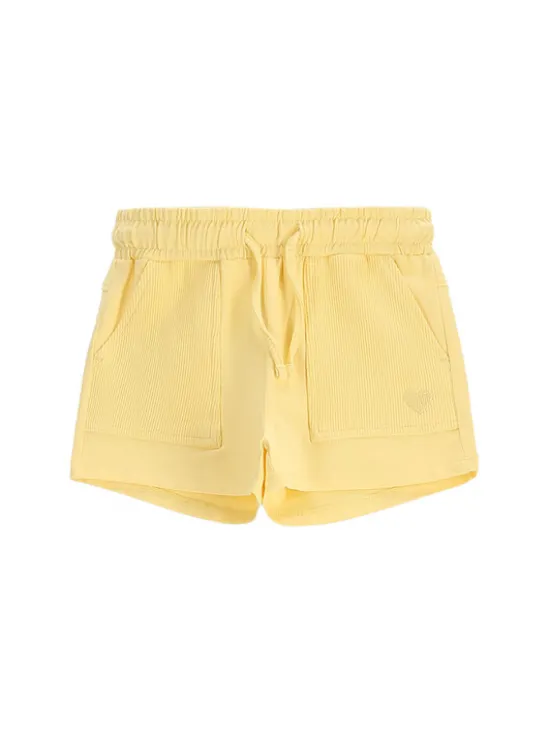 Coccodrillo Szorty materiałowe WC5121401HGK Żółty Regular Fit