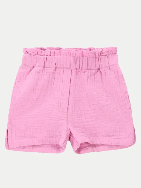 Coccodrillo Szorty materiałowe WC4119402HGK Różowy Relaxed Fit