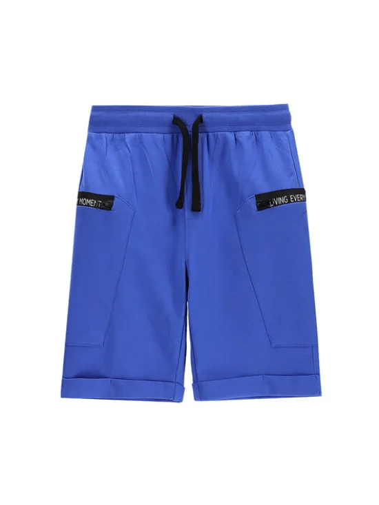 Coccodrillo Szorty sportowe WC5120501IBJ Niebieski Regular Fit