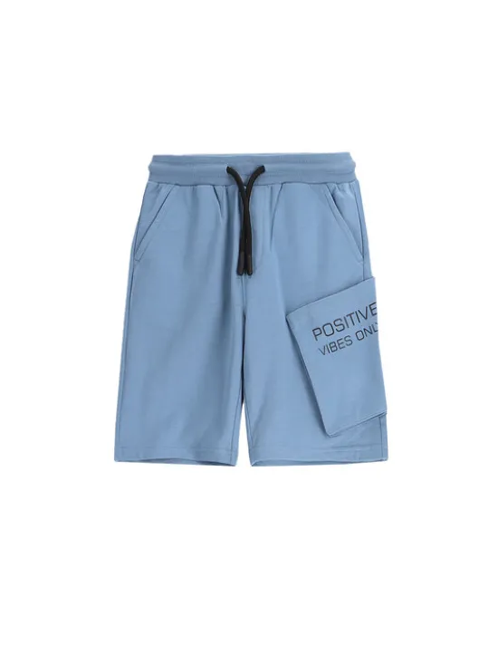 Coccodrillo Szorty sportowe WC5120501VBC Niebieski Regular Fit
