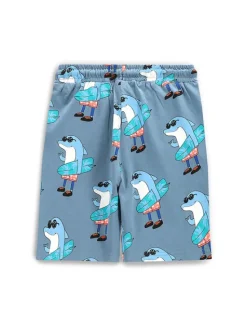 Coccodrillo Szorty sportowe WC5121502HBK Niebieski Regular Fit