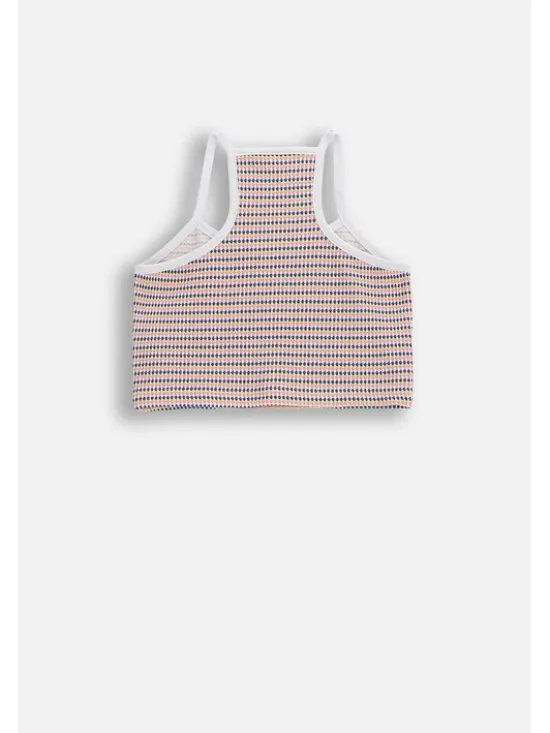 Coccodrillo Tank top WC6143303WGJ-001 Kolorowy Regular Fit