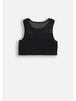 Coccodrillo Top WC5143301IGJ-021 Czarny Regular Fit