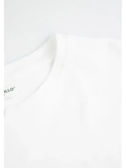 Coccodrillo T-Shirt WC5143202BSG-001 Biały Regular Fit