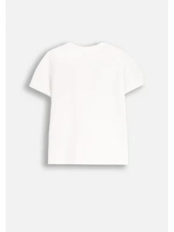 Coccodrillo T-Shirt WC5143202BSG-001 Biały Regular Fit