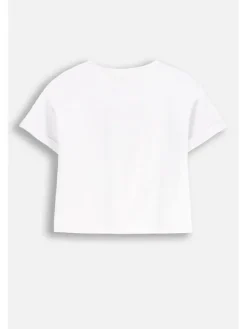 Coccodrillo T-Shirt WC5143201CGJ-001 Biały Regular Fit