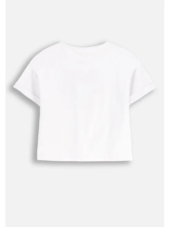 Coccodrillo T-Shirt WC5143201CGJ-001 Biały Regular Fit