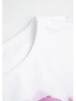 Coccodrillo T-Shirt WC5143201CGJ-001 Biały Regular Fit