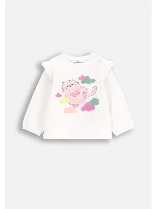 Coccodrillo T-Shirt WC5143101DGN-003 Écru Regular Fit