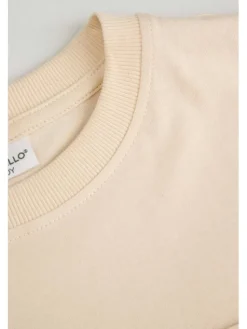 Coccodrillo T-Shirt WC6143202FBJ-003 Kremowy Regular Fit