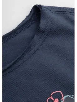 Coccodrillo T-Shirt WC6143203FGJ-015 Granatowy Regular Fit