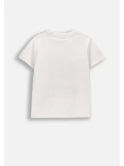 Coccodrillo T-Shirt WC6143204HBK-001 Biały Regular Fit