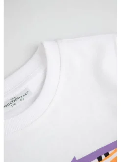 Coccodrillo T-Shirt WC6143204HBK-001 Biały Regular Fit