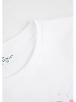 Coccodrillo T-Shirt WC6143204HGK-001 Biały Regular Fit