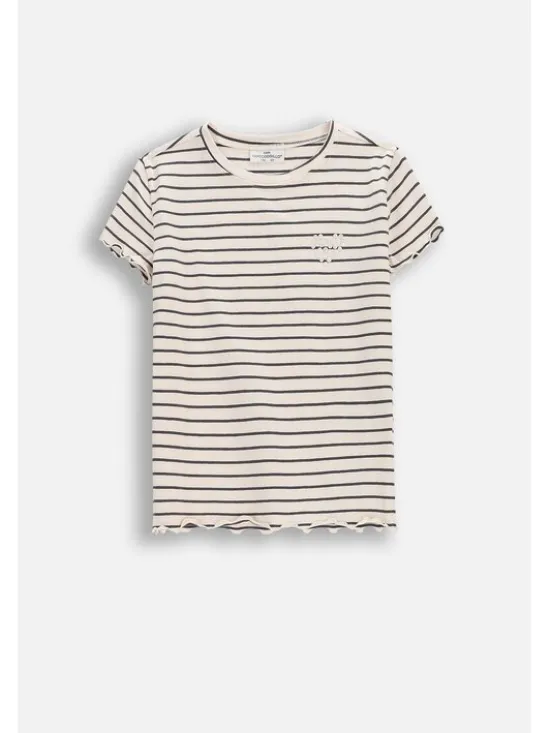 Coccodrillo T-Shirt WC6143203HGK-020 Szary Regular Fit
