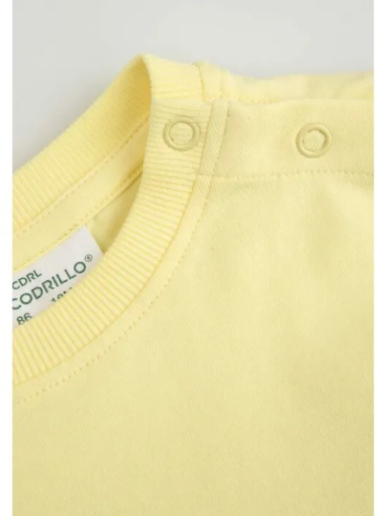 Coccodrillo T-Shirt WC6143202IBN-004 Żółty Regular Fit