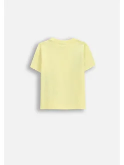Coccodrillo T-Shirt WC6143202IBN-004 Żółty Regular Fit