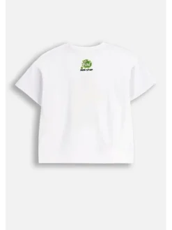 Coccodrillo T-Shirt WC5143210LGD-001 Biały Regular Fit