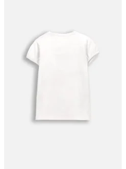 Coccodrillo T-Shirt WC6143206LGD-001 Biały Regular Fit