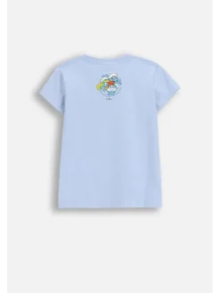 Coccodrillo T-Shirt WC5143208LGD-036 Niebieski Regular Fit