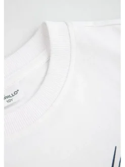 Coccodrillo T-Shirt WC6143201MBJ-001 Biały Regular Fit