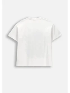 Coccodrillo T-Shirt WC6143201MBJ-001 Biały Regular Fit