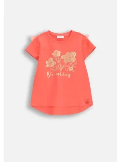 Coccodrillo T-Shirt WC5143203NGK-025 Czerwony Regular Fit