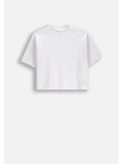 Coccodrillo T-Shirt WC6143201QGJ-001 Biały Regular Fit
