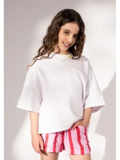Coccodrillo T-Shirt WC6143201QGJ-001 Biały Regular Fit
