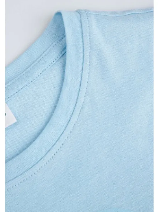 Coccodrillo T-Shirt WC6143203QGJ-036 Niebieski Regular Fit