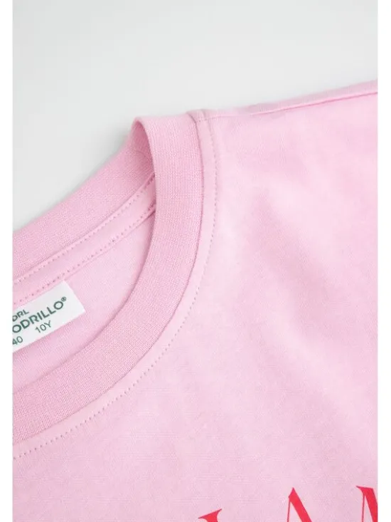 Coccodrillo T-Shirt WC6143204QGJ-033 Różowy Regular Fit