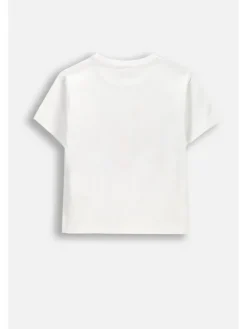 Coccodrillo T-Shirt WC6143203QGK-001 Biały Regular Fit
