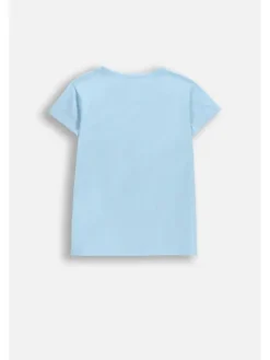 Coccodrillo T-Shirt WC6143201QGK-036 Niebieski Regular Fit