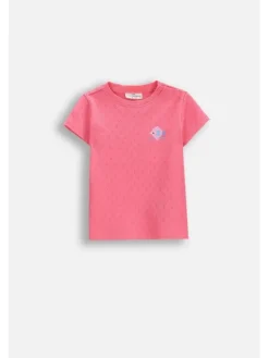 Coccodrillo T-Shirt WC6143202QGN-007 Różowy Regular Fit