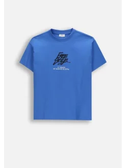 Coccodrillo T-Shirt WC6143202RBJ-032 Granatowy Regular Fit