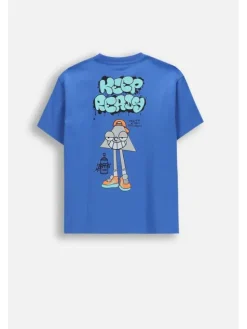 Coccodrillo T-Shirt WC6143202RBJ-032 Granatowy Regular Fit