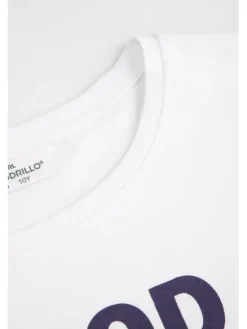 Coccodrillo T-Shirt WC6143205SGJ-001 Biały Regular Fit