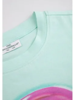 Coccodrillo T-Shirt WC6143201SGJ-011 Zielony Regular Fit