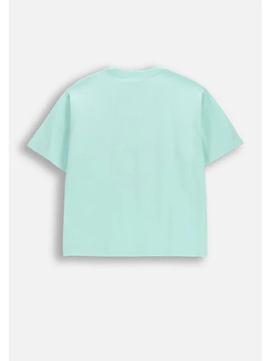 Coccodrillo T-Shirt WC6143201SGJ-011 Zielony Regular Fit