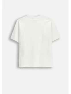 Coccodrillo T-Shirt WC6143203TBJ-003 Kremowy Regular Fit