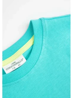 Coccodrillo T-Shirt WC6143201TBK-014 Niebieski Regular Fit