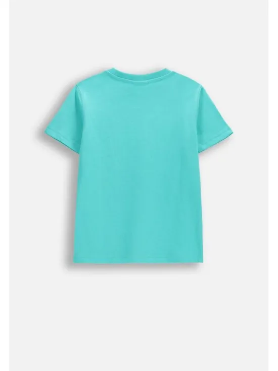 Coccodrillo T-Shirt WC6143201TBK-014 Niebieski Regular Fit