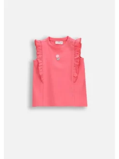 Coccodrillo T-Shirt WC6143204TGN-007 Różowy Regular Fit