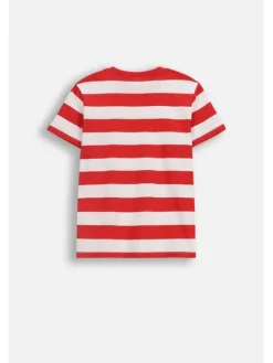 Coccodrillo T-Shirt WC6143236VBA-009 Czerwony Regular Fit