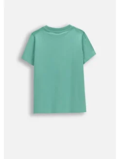 Coccodrillo T-Shirt WC6143235VBA-011 Zielony Regular Fit