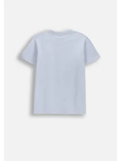 Coccodrillo T-Shirt WC6143213VBB-036 Niebieski Regular Fit