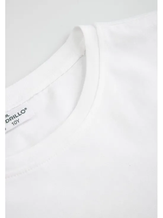 Coccodrillo T-Shirt WC6143201VGA-001 Biały Regular Fit